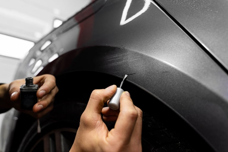 Paint touch-up and scratch repair